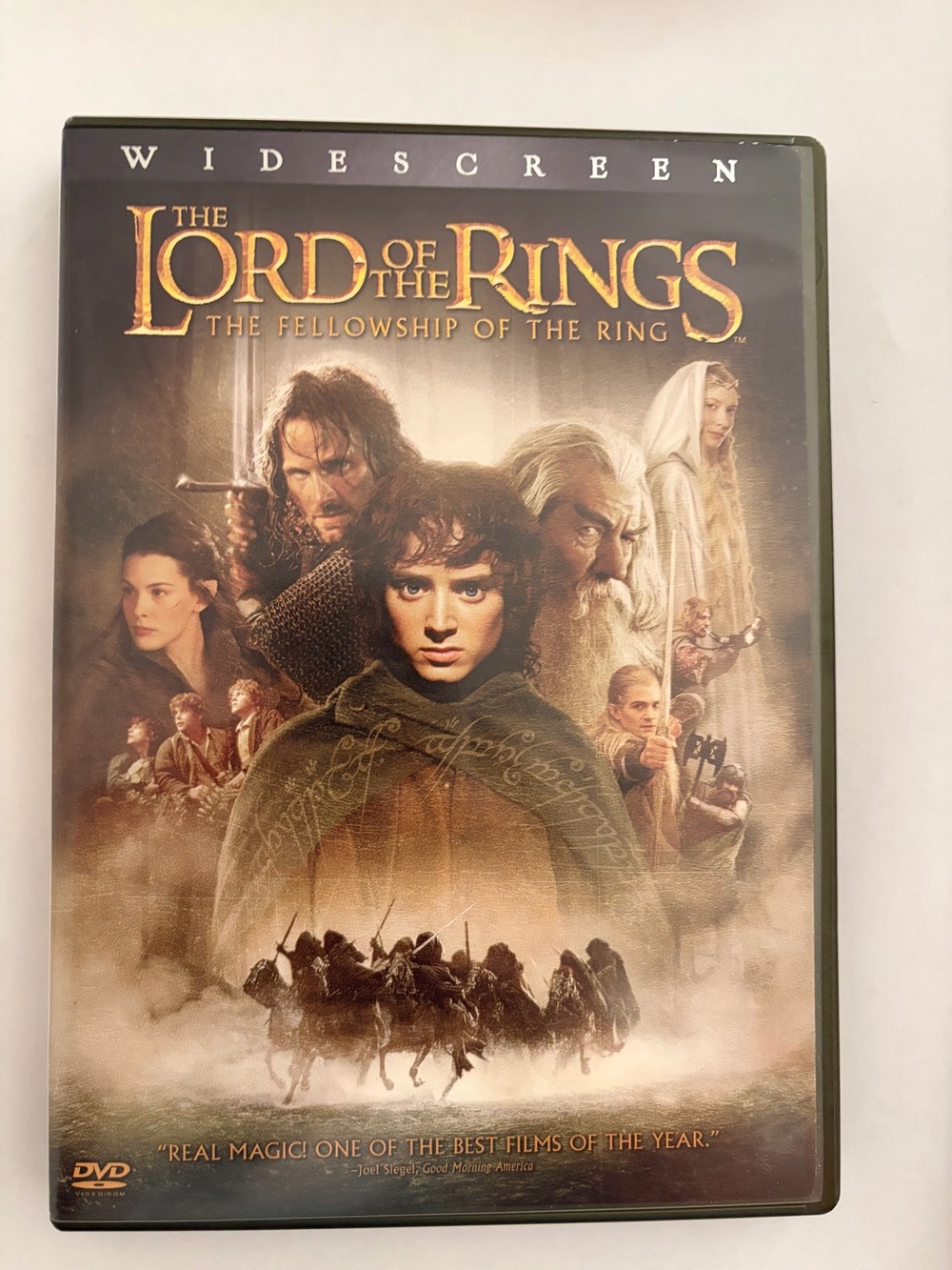 The Lord of the Rings: The Fellowship of the Ring Widescreen DVD - Brown